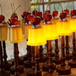 Pudding Creative LED Desk Lamp Cute Night Light Bedroom Eye Protection Lamps for Bar Room Home Decor Atmosphere Light Kids Gifts