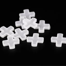 100-300pcs 1/1.5/2/3/4/5/6/8/10mm Plastic Cross Ceramic Tile Leveling System Clips Spacer Ceramic Floor Construction Tools