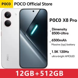 【World Premiere】Global Version POCO X8 Pro 5G 6.59'' Smartphone 1.5K Dimensity 8500-Ultra NFC 120Hz Ultra-Bright AMOLED Display