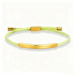 Custom Engraved Logo Name SOS Number Bracelet Gold Color Stainless Steel Bracelet for Men Women Adjustable Braided Rope Jewelry