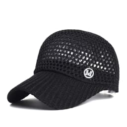 Unisex Hollow-out Design Mesh Baseball Cap Breathable Summer Sun Hat Baseball Cap