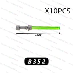 MOC Game Anime Cartoon Multi-colored Lightsaber Building Block Toy Children’s Gift Accessory Educational Toy PJB349-365