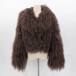 PINK JAVA QC23050-2 new arrival real mongolia sheep fur jackets women winter fur coat wholesale hot sale