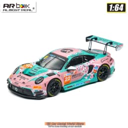 AR BOX Diecast Model 1/64 Porsche 911 GT3 R 2026 China GT Ningbo Absolute Racing #22 Car Model Stcollection