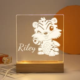 Drop Shipping Personalized Nightlight USB LED Customized Name 3D Lamp Decoration Bedroom Toys Birthday For Baby Children Gift