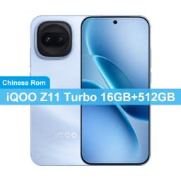 China Version iQOO Z11 Turbo 6.59” AMOLED Scree Snapdragon 8 Gen 5 100W 7600mAh Battery 200MP+32MP Camera With Multilingual NFC