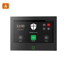 Staniot 7 inch Home Alarm System Wireless WiFi 4G Tuya Smart Security Protection Kit Built-in 115dB Louder Siren 5000mAh Battery