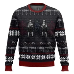 Star Wars Darth Vader White Pattern Xmas Gifts Sweater Holiday Gift 2026 New Men's Fashion Casual Women's Couple Hoodie