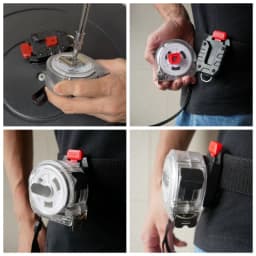 Universal Quick-Hanging Tape Measure Belt Clip for Tajima Milwaukee Digital Measuring Tape - Man's Gift