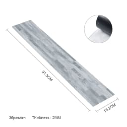 Voltsify Rustic Style Wood Plank PVC Flooring, Easy DIY & Low Maintenance 21Pcs & 24Pcs & 36Pcs
