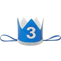 1Pcs Blue 1 2 3 One Happy Birthday Party Baby One Crown Headband Hat Birthday Baby Shower 1st Birthday Party Decoration Supplies