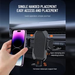 1PC Car Press CD Port Mobile Phone Bracket Car Air Outlet Navigation Mobile Phone Bracket