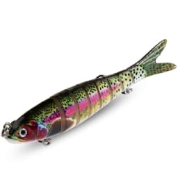 Swimbait 11g 16g 27g Multi Joint Lure Slow Sinking Bionic Segment Swimming Pesca Bass Treble Hook Carp Fishing Tackle Hard Bait