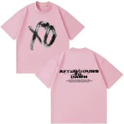 The Weeknd After Hours Til Dawn 2026 Tour PrintT Shirt Men Women Hip-hop T-shirt Summer Short-sleeved Gothic Punk T-shirts Tops