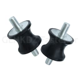 M4-M8 Male-Male Thread Rubber Shock Absorber Crash Pad GVV-Type Damper Noise Reduction Anti Vibration Isolation Mount