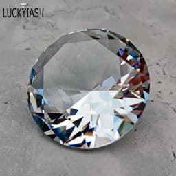 1PC Clear Crystal Big Glass Diamond Party Large Romantic Diamond Decoration Proposal Home Decoration Ornaments Crafts Gifts