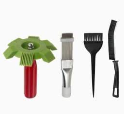 Univers Air Conditioning Fin Comb Plastic/Stainless Steel Condenser Radiator Fin Brush Fin Comb Kits Repair Cleaning Tools