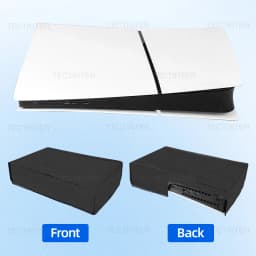 Horizontal Dust Cover for PS5 Reguar /Slim /Pro Console Anti-Scratch Protector Dustproof Case Sleeve for PS5 Accessories