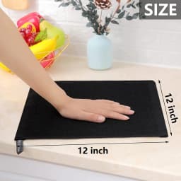 1/6Pcs Hot-selling Pure Cotton Honeycomb Kitchen Square Towel Set Easy To Clean with Hook Waffle 30*30cm