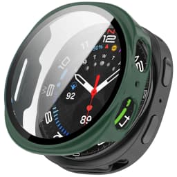 Tempered Glass+PC Cover for Samsung Galaxy Watch 9 44mm 40mm All Coverage Protective Bumper Case for Galaxy Watch 8 Accessories