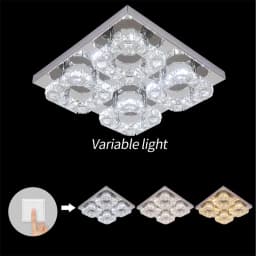 Crystal Led Ceiling Light 3 Side Crystal Chandeliers Changeable Lamp Home Decor Nordic Indoor Lighting Fixtures for Living Room