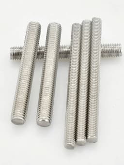 304 Stainless Steel Full Threaded Rod Bolt M3 M4 M5 M6 M8 Length 16-300mm Fully Metric Headless Bolt Thread Stud Rods Screws
