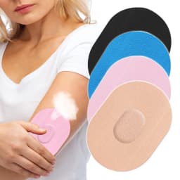 10pcs Waterproof Adhesive Patches Freestyle Libre Sensor Covers Patch Clear CGM Sweatproof Overpatch Tape Long Lasting