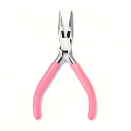 1set Senior Jewelry Making Tool Set, Includes Round Nose, Pointed Nose, and Wire Cutters, Non-Serrated Pliers for Beginners