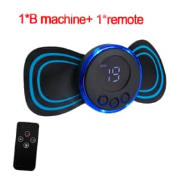 Neck Massager EMS Muscle Stimulator Electric Cervical Massage Patch Low Frequency Pulse Massage Pads Pain Relief Relaxation Tool