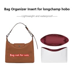Waterproof Bag Insert For Longchamp Hobo,lightweight Bag Organizer Insert Storage,Bag Support Bag Replacement Accessories