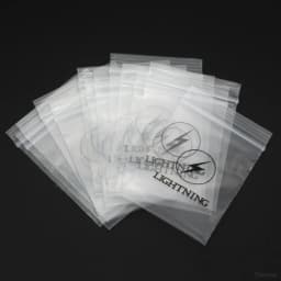 Starose 100Pcs New Print Black Light Plastic Bags Ziplock 6x4cm Clear Bags for Ring Piercing Jewelry Packaging Thickness 0.07mm
