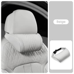 TazerApex Car Seat Headrest Universal Travel Rest 3D Neck Pillow Protect Neck Soft Fluffy Comfortable Neck Rest Car Accessories