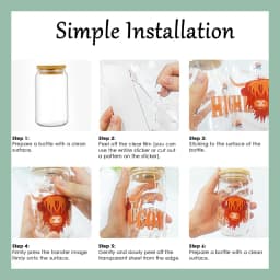 Waterproof Scratch Resistant 3D UV DTF Cup Wraps Vintage American Rugby Cold Transfer Stickers for 16oz Libbey Glass