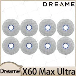 Dreame X60 Max Ultra Accessories Main Side Brush HEPA Filter Mop Cloths Dust Bag Vacuum Cleaner Replacement