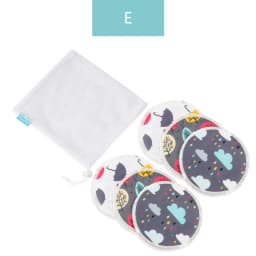HappyFlute Super Absorbency Bamboo Nursing Pads Mum Use with Laundry Bag Waterproof Washable Feeding Pad Reusable Breast Pads