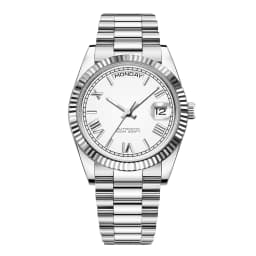 Corgeut Automatic Mechanical Men's Watch - 39/36mm Japanese Movement Sapphire Date (with Magnifier) - Men's Watch Custom Logo