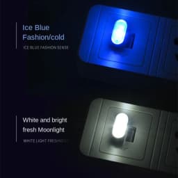 5 Styles Mini USB Light LED USB Night Light Modeling Car Ambient Light Neon Interior Light Car Jewelry Decorative Ambient Light