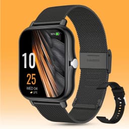 The Highly Sought-after Multi-functional Smartwatch of 2026 Features a Full Touch Display, Silicone Strap