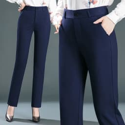 High-QualityWomen's Spring and Autumn Elastic High Waist Thin Straight Pants Knitted Extra Large CasualLeggings Y2k Pants S-10XL