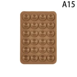 Transparent Backed Silicone Suction Pad For Phone Fixture Suction Cup Backed Adhesive Silicone Rubber Sucker Pad For Fixed Pad