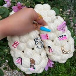 2025 Summer New Bubble Slippers Women Toe-covered Massage Sandals Creative Peanut Shoes Herringbone Slippers Beach Flip Flops