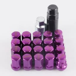 RAYS 17HEX Anti-Theft Security Steel Car Wheel Rims Lock Lug Nuts Closed End Nut 20pcs/set