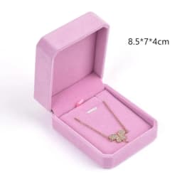 Wine Red Jewelry Packaging Necklace Packaging Organizer Ring Box Bulk Gift Box Earring Holder Gift Box Necklace Organizer 2025