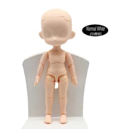 Obitsu 11CM Doll Toys DOD Body Suitable for GSC Head Ob11 1/12 BJD Body Spherical Joint Dolls Hand Set Body and Head Girls Toy