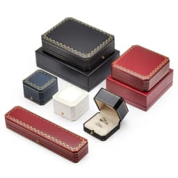 Customizable LOGO Vintage Octagonal Gold Text Storage Box Ring Earnail Bracelet Jewelry Packaging Case Collection Storage Box