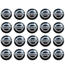 13/14mm Car Key Badge Emblem Replacement Car Key Stickers Fit For Nissan Magnite Qashqai Ariya X-Trail/Rogue Kicks Versa Sentra