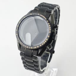 39.7mm Case Watches Metal Case Fits VK63 Movement Accessories Sapphire Glass Equipped With Bezel And Strap VK63 Dial