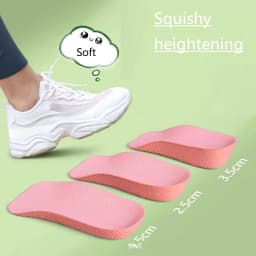 Height Increase Insole Orthopedic Insoles for Man Insoles for Shoes Cushioning Insoles Sea Height Growing Sole XID05