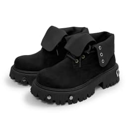 High Top Motorcycle Boots Plus Size 45 Mens Designer Outdoor Work Boots Fashion Casual Leather Height Increased Platform Boots