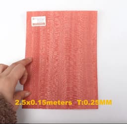 0.2-0.25mm Natural Thin Wood Veneer Roll White Oak Black Walnut Ebony Furniture Decorative Surface Board Panel Veener
